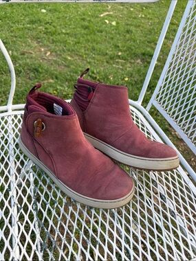 LL bean booties leather